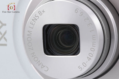 【中古】Canon キヤノン IXY 180 シルバー コンパクトデジタルカメラ