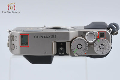 【Used】CONTAX G1 Rangefinder Film Camera