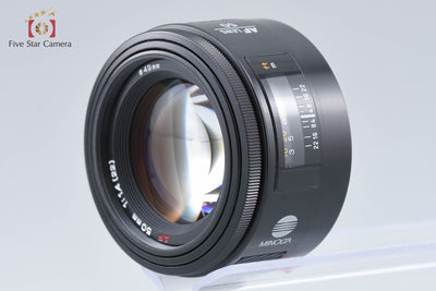 [Used] MINOLTA AF 50mm f/1.4 Old Type