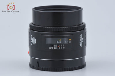 [Used] MINOLTA AF 50mm f/1.4 Old Type