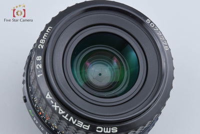 [Used] PENTAX SMC A 28mm f/2.8 Pentax K-mount