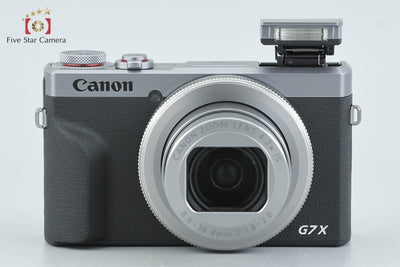 [Used] Canon PowerShot G7 X Mark III Silver Compact Digital Camera with Original Box