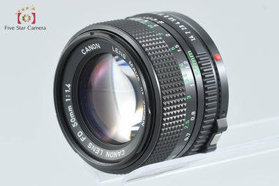 【中古】Canon キヤノン New FD 50mm f/1.4