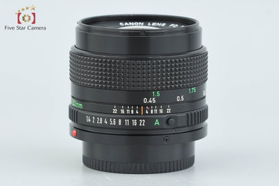 【中古】Canon キヤノン New FD 50mm f/1.4