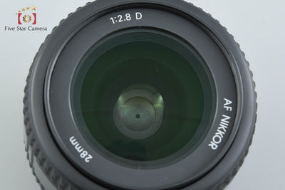[Used] Nikon AF NIKKOR 28mm f/2.8 D