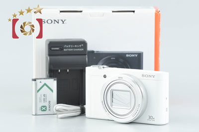 【中古】SONY ソニー Cyber-shot DSC-WX500 ホワイト デジタルスチルカメラ 元箱付き