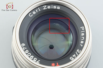 [Used] CONTAX Carl Zeiss Planar 45mm f/2 T*