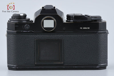 [Used] Nikon FE Black Film SLR Camera