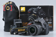 [Used] Nikon D5500 Black 18-55mm VR II Lens Kit with Original Box