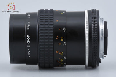 【中古】Nikon ニコン Ai-S MICRO NIKKOR 55mm f/2.8