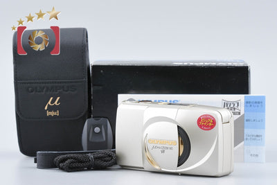 [Used] OLYMPUS Olympus μ[mju:] ZOOM 140 VF Compact Film Camera with Original Box