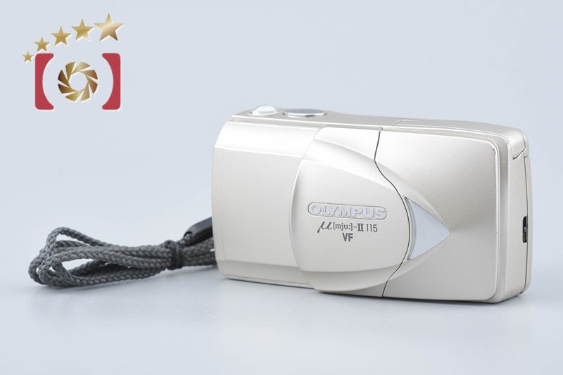 【中古】OLYMPUS オリンパス μ[mju:]-II ミューII 115 VF コンパクトフィルムカメラ