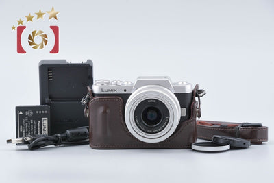 【中古】Panasonic パナソニック LUMIX DMC-GF7 シルバー + LUMIX G VARIO 12-32mm f/3.5-5.6 ASPH. MEGA O.I.S. H-FS12032 シャッター回数僅少