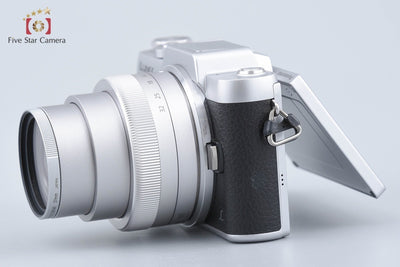 【中古】Panasonic パナソニック LUMIX DMC-GF7 シルバー + LUMIX G VARIO 12-32mm f/3.5-5.6 ASPH. MEGA O.I.S. H-FS12032 シャッター回数僅少