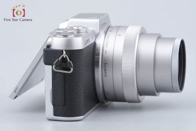 【中古】Panasonic パナソニック LUMIX DMC-GF7 シルバー + LUMIX G VARIO 12-32mm f/3.5-5.6 ASPH. MEGA O.I.S. H-FS12032 シャッター回数僅少