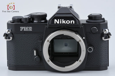[Used] Nikon New FM2 Black Late Model Film SLR Camera
