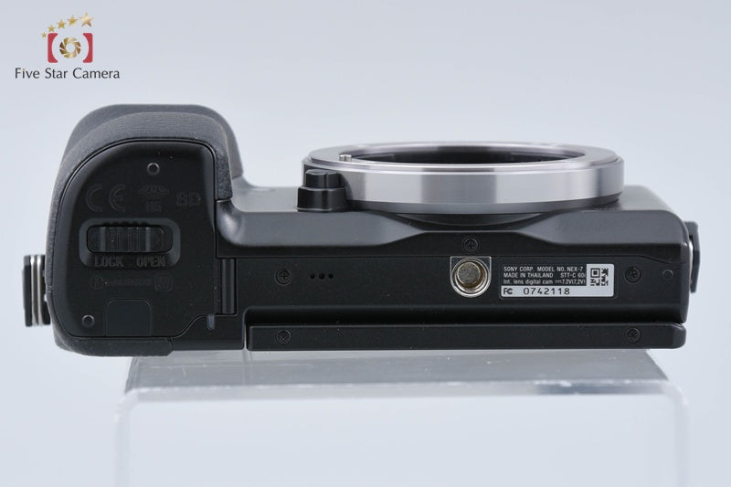 中古】SONY ソニー α NEX-7 ブラック ミラーレス一眼カメラ シャッター