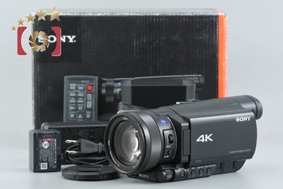 [Used] SONY HANDYCAM FDR-AX100 Video Camera with Original Box