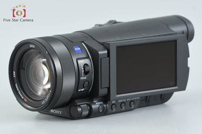 [Used] SONY HANDYCAM FDR-AX100 Video Camera with Original Box