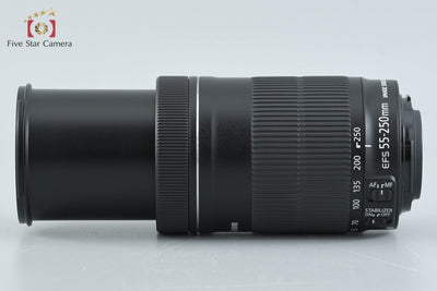 [Used] Canon EF-S 55-250mm f/4-5.6 IS STM with original box