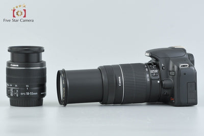 【中古】Canon キヤノン EOS Kiss X3 + EF-S 18-55mm f/3.5-5.6 IS II + EF-S 55-250mm f/4-5.6 IS II