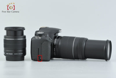 【中古】Canon キヤノン EOS Kiss X3 + EF-S 18-55mm f/3.5-5.6 IS II + EF-S 55-250mm f/4-5.6 IS II