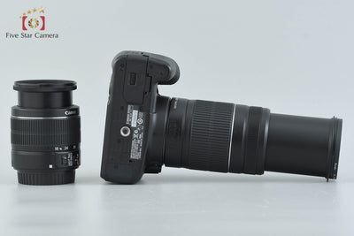 【中古】Canon キヤノン EOS Kiss X3 + EF-S 18-55mm f/3.5-5.6 IS II + EF-S 55-250mm f/4-5.6 IS II