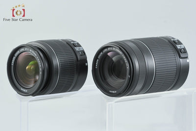 【中古】Canon キヤノン EOS Kiss X3 + EF-S 18-55mm f/3.5-5.6 IS II + EF-S 55-250mm f/4-5.6 IS II