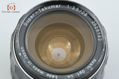 [Used] PENTAX Pentax Super-Takumar 28mm f/3.5 M42 Mount