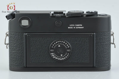 [Used] Leica M6 TTL 0.72 Black Rangefinder Film Camera
