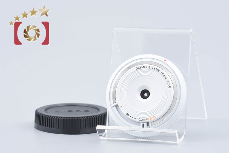 [Used] OLYMPUS Olympus 15mm f/8 Body Cap Lens BCL-1580 White
