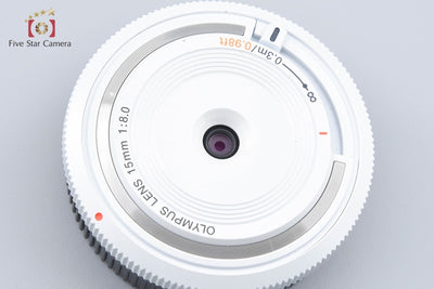 [Used] OLYMPUS Olympus 15mm f/8 Body Cap Lens BCL-1580 White