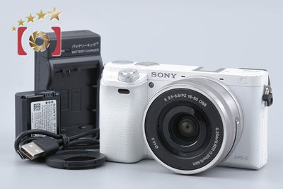 [Used] SONY Sony α6000 ILCE-6000 White Power Zoom Lens Kit