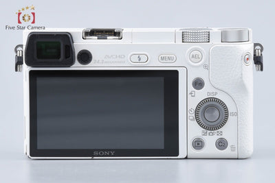 [Used] SONY Sony α6000 ILCE-6000 White Power Zoom Lens Kit