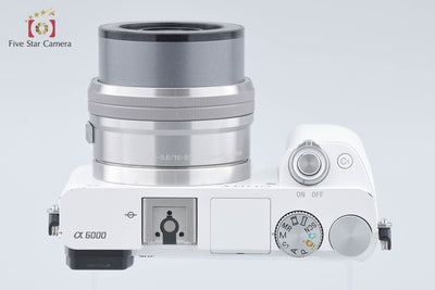 [Used] SONY Sony α6000 ILCE-6000 White Power Zoom Lens Kit