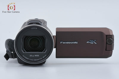 [Used] Panasonic HC-WX2M Brown Digital 4K Video Camera
