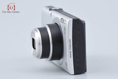 【中古】Canon キヤノン PowerShot A2400 IS シルバー コンパクトデジタルカメラ