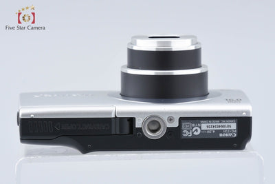 【中古】Canon キヤノン PowerShot A2400 IS シルバー コンパクトデジタルカメラ