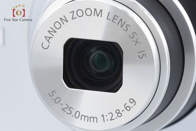 【中古】Canon キヤノン PowerShot A2400 IS シルバー コンパクトデジタルカメラ