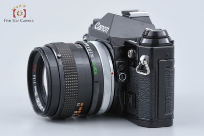 [Used] Canon AE-1 PROGRAM Black + FD 50mm f/1.4 S.S.C.