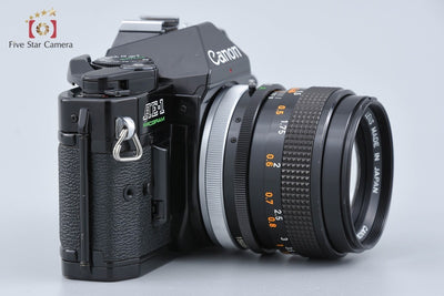 [Used] Canon AE-1 PROGRAM Black + FD 50mm f/1.4 S.S.C.