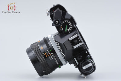 [Used] Canon AE-1 PROGRAM Black + FD 50mm f/1.4 S.S.C.