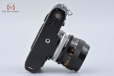 [Used] Canon AE-1 PROGRAM Black + FD 50mm f/1.4 S.S.C.