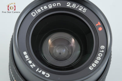 Used: CONTAX Carl Zeiss Distagon 25mm f/2.8 T* AEG