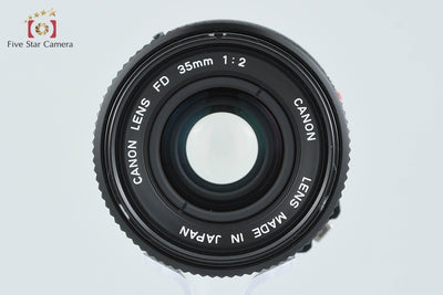 [Used] Canon New FD 35mm f/2