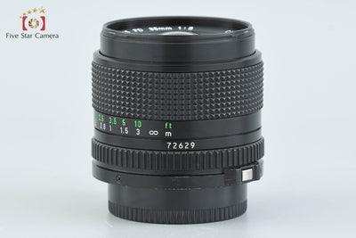 [Used] Canon New FD 35mm f/2