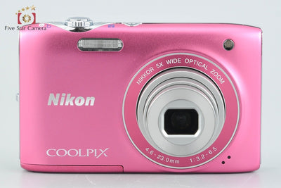 【中古】Nikon ニコン COOLPIX S3100 フレッシュピンク コンパクトデジタルカメラ