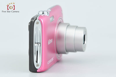 【中古】Nikon ニコン COOLPIX S3100 フレッシュピンク コンパクトデジタルカメラ