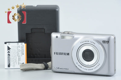 【中古】FUJIFILM 富士フイルム FINEPIX JX500 シルバー コンパクトデジタルカメラ