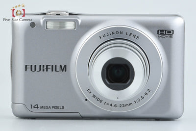 【中古】FUJIFILM 富士フイルム FINEPIX JX500 シルバー コンパクトデジタルカメラ